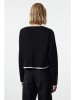 trendyol Vest zwart/crème