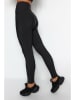 trendyol Legginsy sportowe w kolorze czarnym
