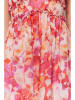 trendyol Kleid in Pink/ Creme/ Rot