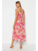trendyol Jurk roze/crème/rood