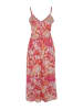 trendyol Kleid in Pink/ Creme/ Rot