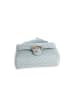 Pinko Leren handtas lichtblauw - (B)23 x (H)16 x (D)7 cm