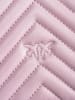 Pinko Leren schoudertas lichtroze - (B)19 x (H)13 x (D)7 cm