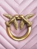 Pinko Leder-Umhängetasche in Rosa - (B)19 x (H)13 x (T)7 cm