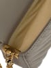 Pinko Leder-Umhängetasche in Grau - (B)13 x (H)8 x (T)5 cm