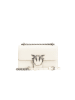 Pinko Leren schoudertas wit - (B)21 x (H)13 x (D)6 cm