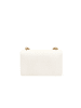 Pinko Torebka w kolorze białym - 21 x 13 x 6 cm
