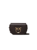 Pinko Leren schoudertas zwart - (B)22 x (H)14 x (D)7 cm
