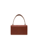 Pinko Leren schoudertas bruin - (B)27 x (H)16 x (D)7 cm