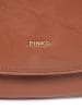 Pinko Leder-Umhängetasche in Hellbraun - (B)28,5 x (H)24 x (T)9 cm