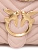 Pinko Leder-Umhängetasche in Rosa - (B)26 x (H)16 x (T)8 cm