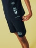name it Sweatshort "Henlo" zwart