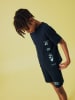 name it Sweatshort "Henlo" zwart