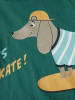 name it Shirt "Helge" groen/meerkleurig