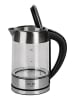 Adler Wasserkocher "AD 1247" in Schwarz/ Silber - 1,7 l