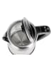 Adler Wasserkocher "AD 1247" in Schwarz/ Silber - 1,7 l