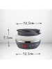 Adler Reise-Wasserkocher "AD 1279" in Weiß/ Grau - 600 ml