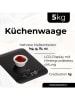 Adler Küchenwaage "AD 3183" in Schwarz - 5 kg