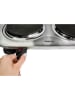 Adler Kochplatte "CR 6511" in Silber