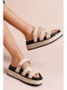 Foreverfolie Pantoletten in Beige