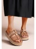 Foreverfolie Slippers lichtbruin