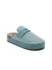 Foreverfolie Clogs turquoise