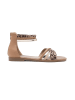 Foreverfolie Sandalen in Beige/ Braun