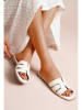 Foreverfolie Pantoletten in Creme