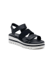 Foreverfolie Sleehaksandalen zwart