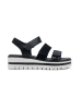 Foreverfolie Sleehaksandalen zwart