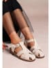 Foreverfolie Enkelsandalen crème