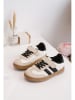 Rock & Joy Sneakers beige/zwart