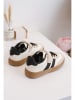 Rock & Joy Sneakers beige/zwart