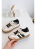 Rock & Joy Sneakers beige/zwart