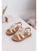 Rock & Joy Sandalen goudkleurig