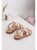 Rock & Joy Sandalen goudkleurig