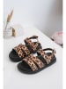 Rock & Joy Sandalen in Beige/ Braun
