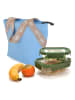 IRIS Barcelona Isolier-Lunchtasche "On the go" in Hellblau - (B)33,5 x (H)24 x (T)14 cm