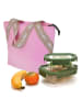 IRIS Isolier-Lunchtasche "On the go" in Rosa - (B)33,5 x (H)24 x (T)14 cm