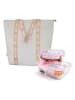 IRIS Barcelona Torba termiczna "On the go" w kolorze jasnoszarym na lunch - 44 x 37 x 16 cm