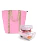 IRIS Isoleerlunchtas "On the go" lichtroze - (B)44 x (H)37 x (D)16 cm