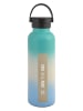 IRIS Isolierflasche "On the go" in Hellblau/ Türkis - 750 ml