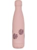 Miniland Thermoflasche "Leaves" in Rosa - 500 ml