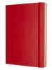 Moleskine Blanko Notizbuch in Rot - (B)19 x (H)25 cm