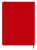 Moleskine Liniertes Notizbuch in Rot - (B)19 x (H)25 cm