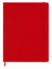 Moleskine Gelinieerd notitieboek rood - (B)19 x (H)25 cm