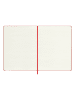 Moleskine Liniertes Notizbuch in Rot - (B)19 x (H)25 cm
