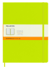 Moleskine Liniertes Notizbuch in Limette - (B)19 x (H)25 cm