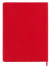 Moleskine Blanco notitieboek rood - (B)19 x (H)25 cm
