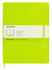 Moleskine Blanco notitieboek limoengroen - (B)19 x (H)25 cm